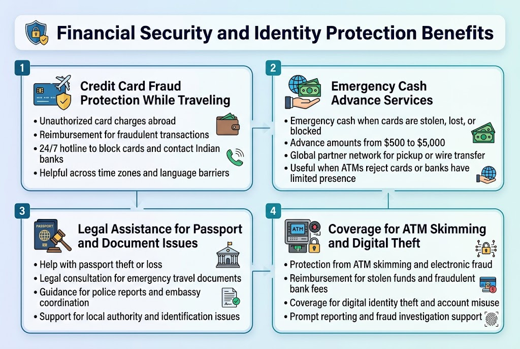 Travel Insurance for Indians: 7 Hidden Benefits You Don't Know About 9 Financial Security and Identity Protection Benefits