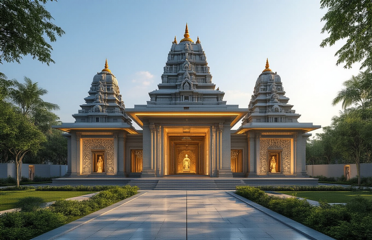 Modern Hindu Temple Design and Contemporary Adaptations