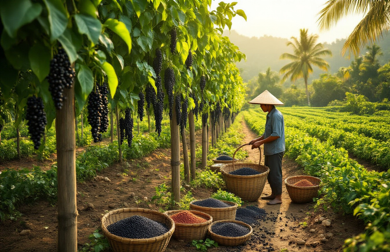 Traditional Pepper Farms and Spice Plantations for Culinary Enthusiasts