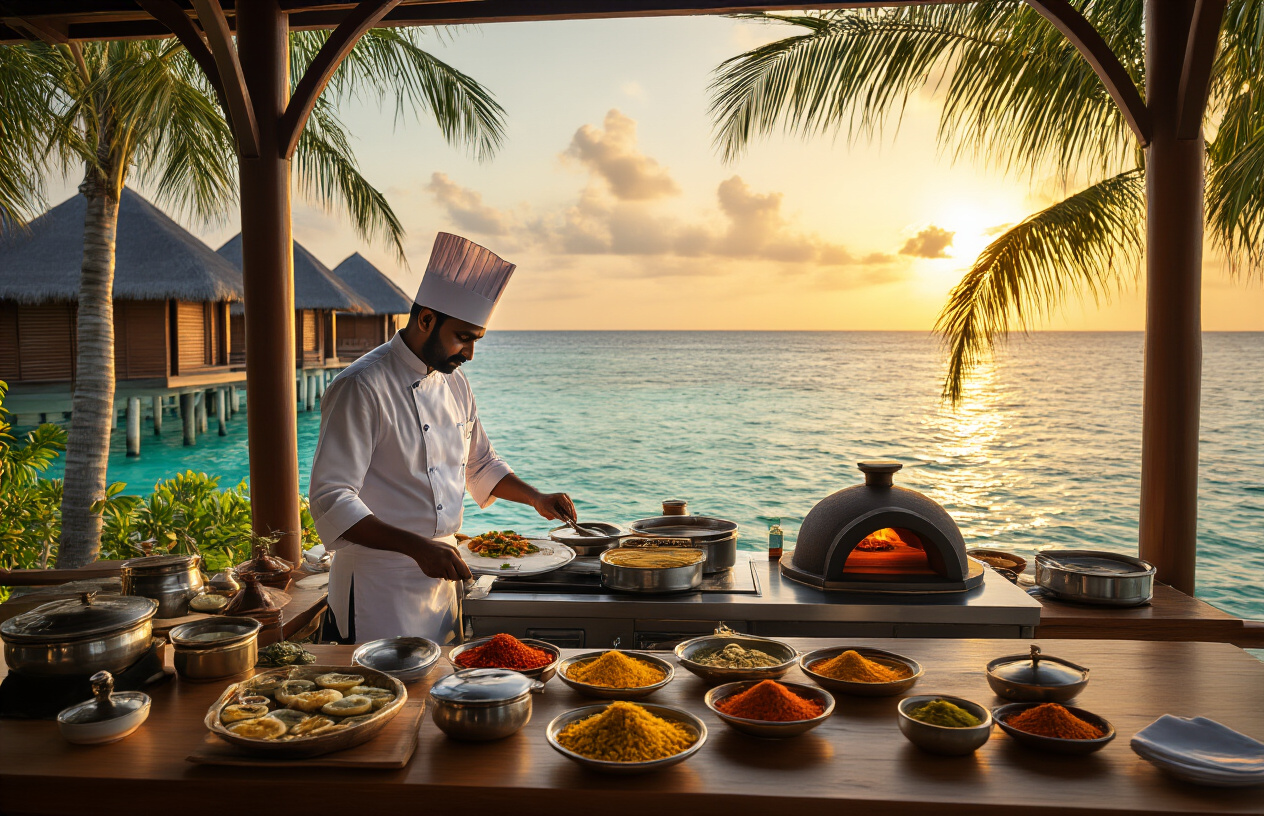 Why Maldives Resorts Are Embracing Indian Culinary Excellence