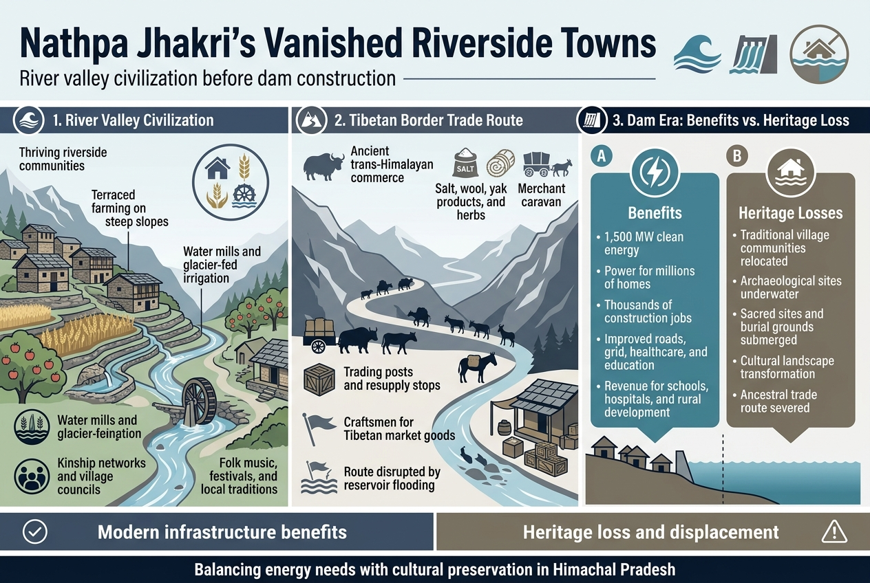 Nathpa Jhakri's Vanished Riverside Towns