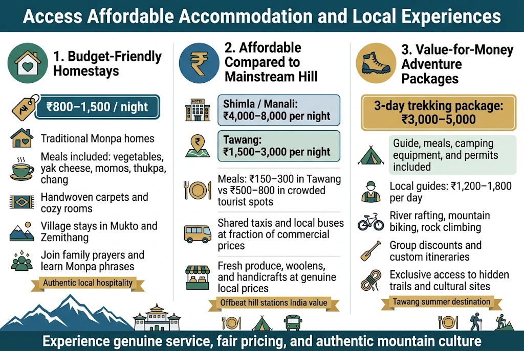 Access Affordable Accommodation and Local Experiences