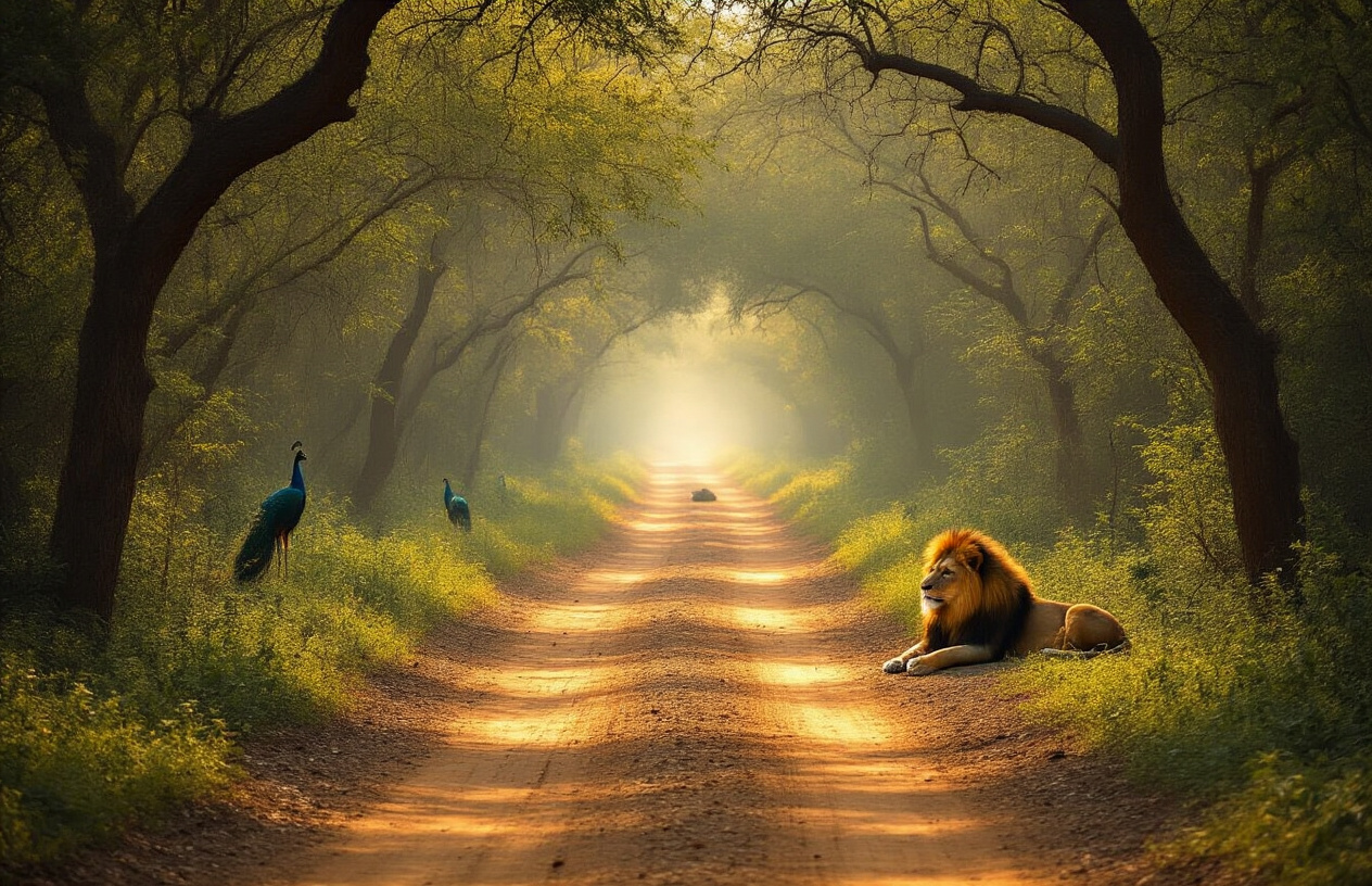 Gir Forest Backroads: Experience Wildlife Beyond the Main Safari