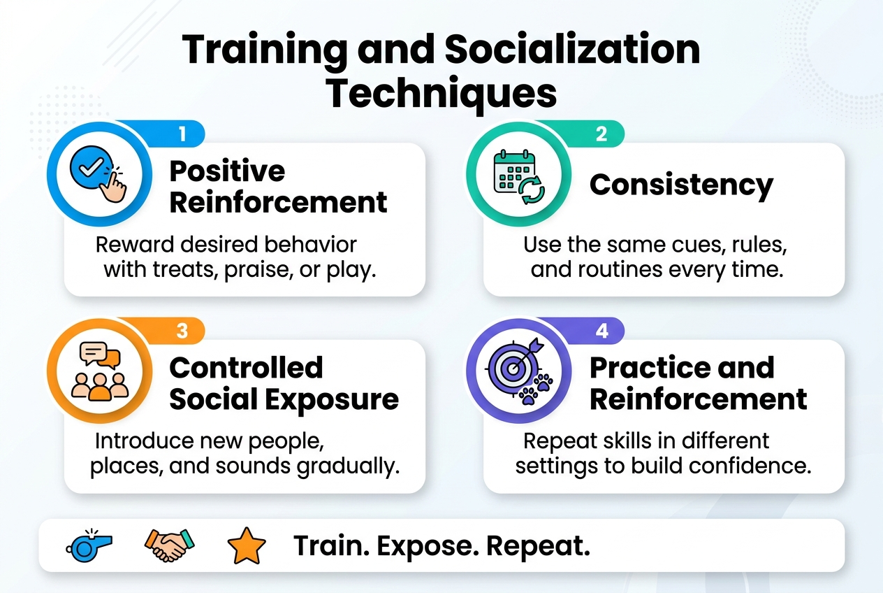 Training and Socialization Techniques