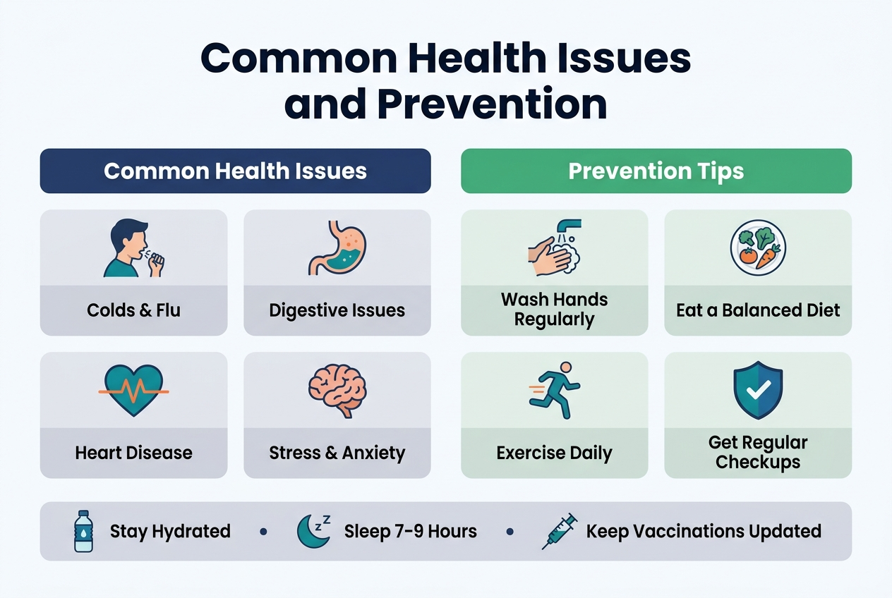 Common Health Issues and Prevention