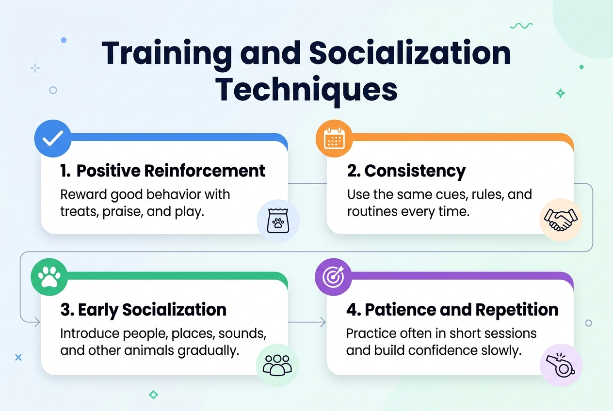 Training and Socialization Techniques
