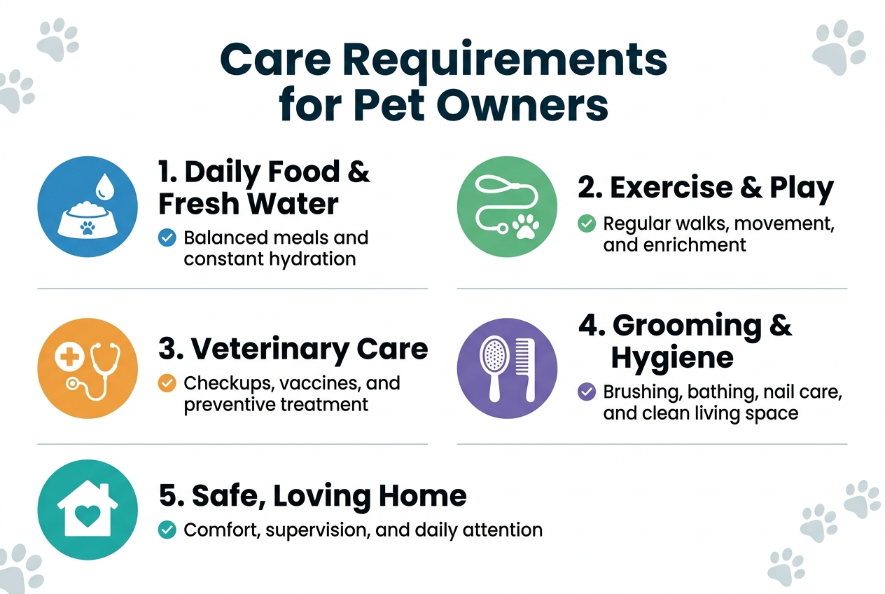 Care Requirements for Pet Owners