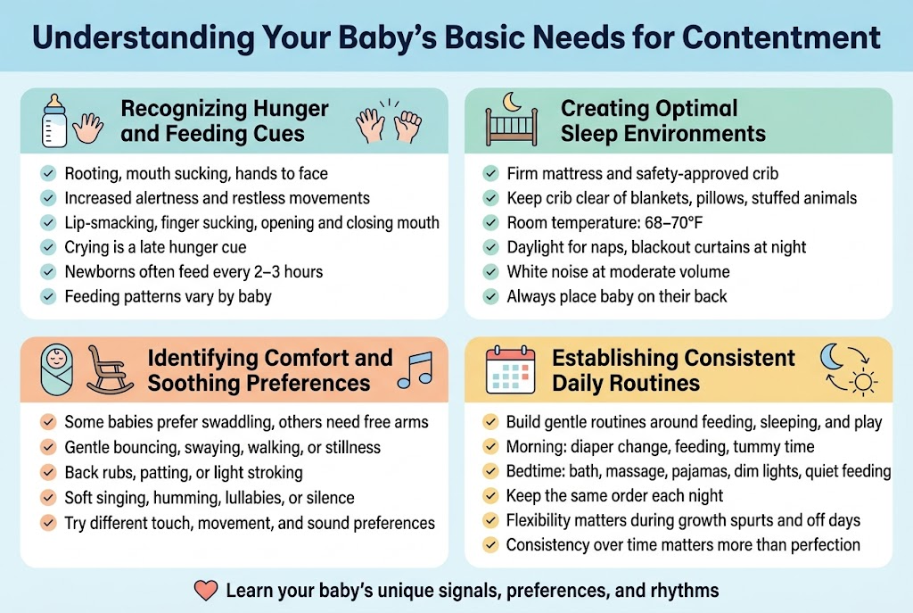 Understanding Your Baby's Basic Needs for Contentment