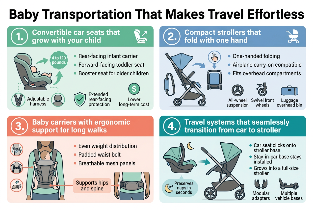 Baby Transportation That Makes Travel Effortless