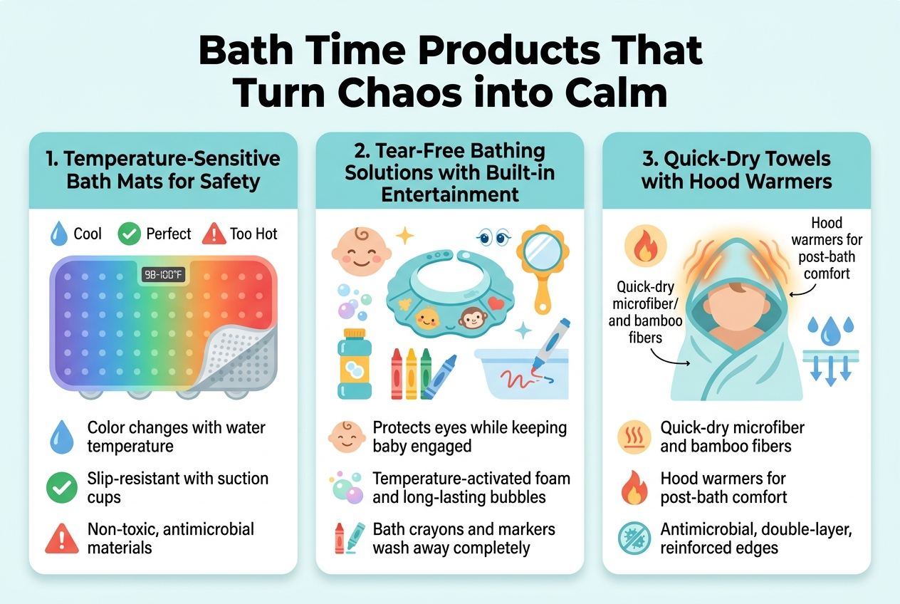 Bath Time Products That Turn Chaos into Calm