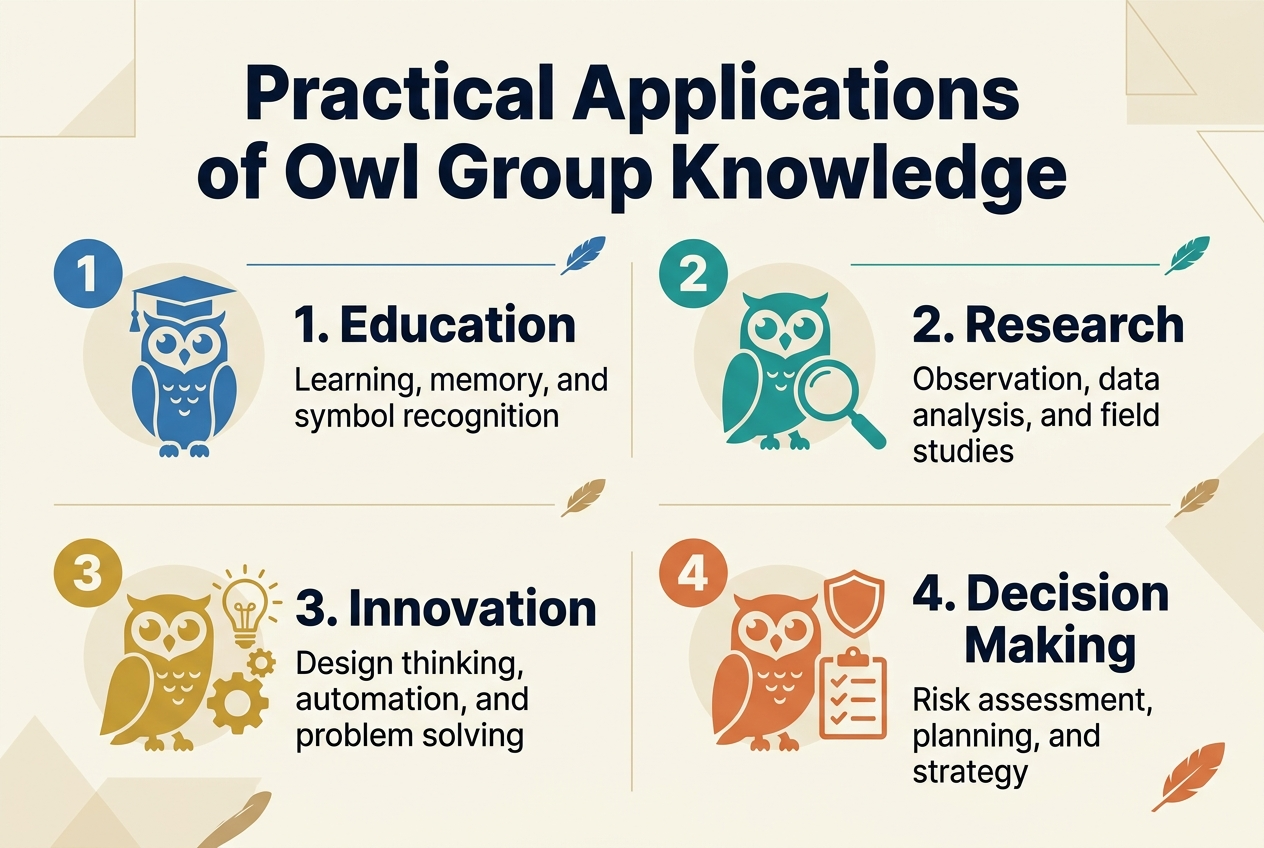 Practical Applications of Owl Group Knowledge