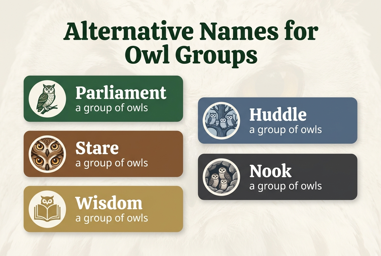 Alternative Names for Owl Groups