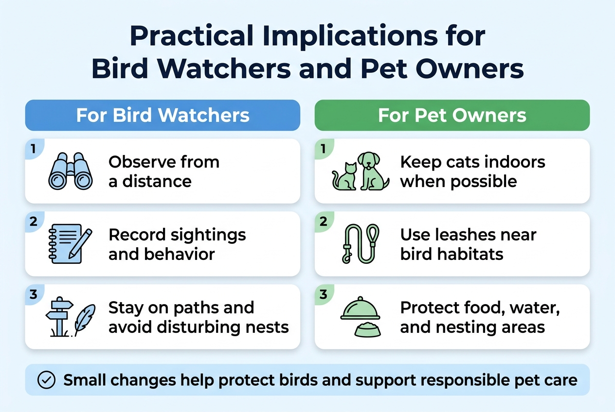 Practical Implications for Bird Watchers and Pet Owners