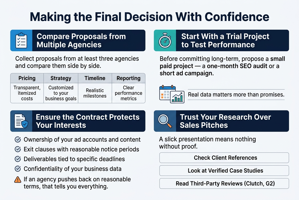 Making the Final Decision With Confidence