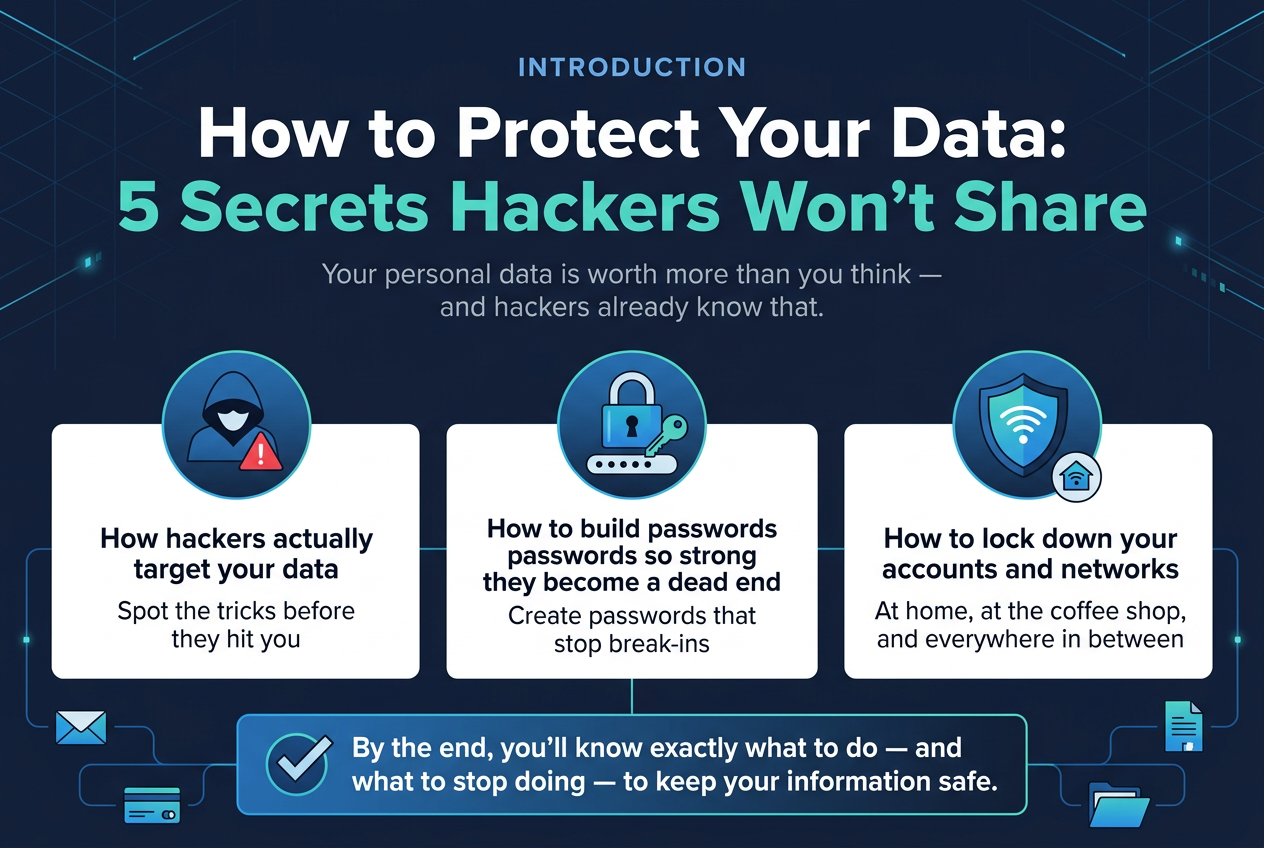 How to Protect Your Data: 10 Practical Cybersecurity Tips for Everyday Users