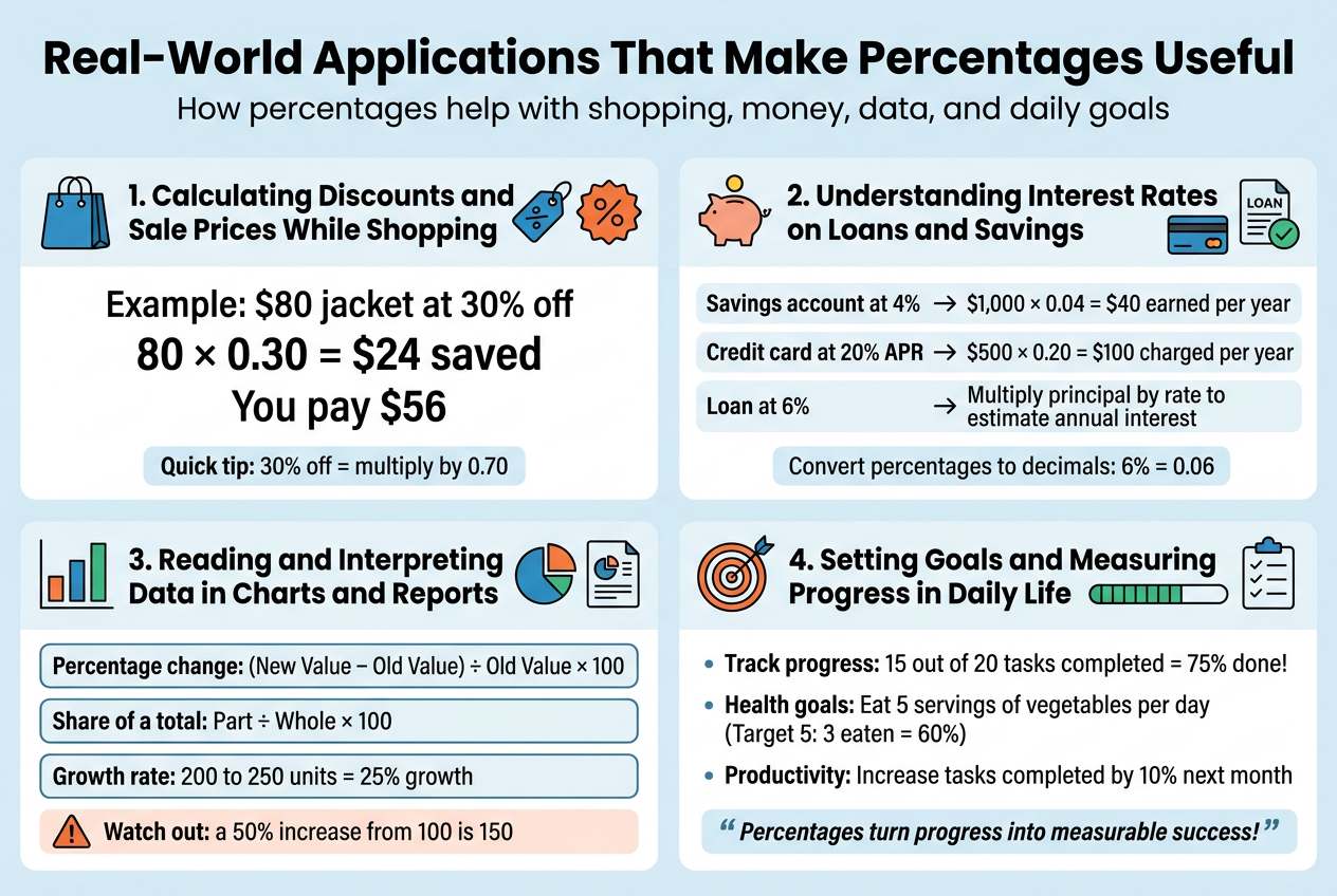Real-World Applications That Make Percentages Useful