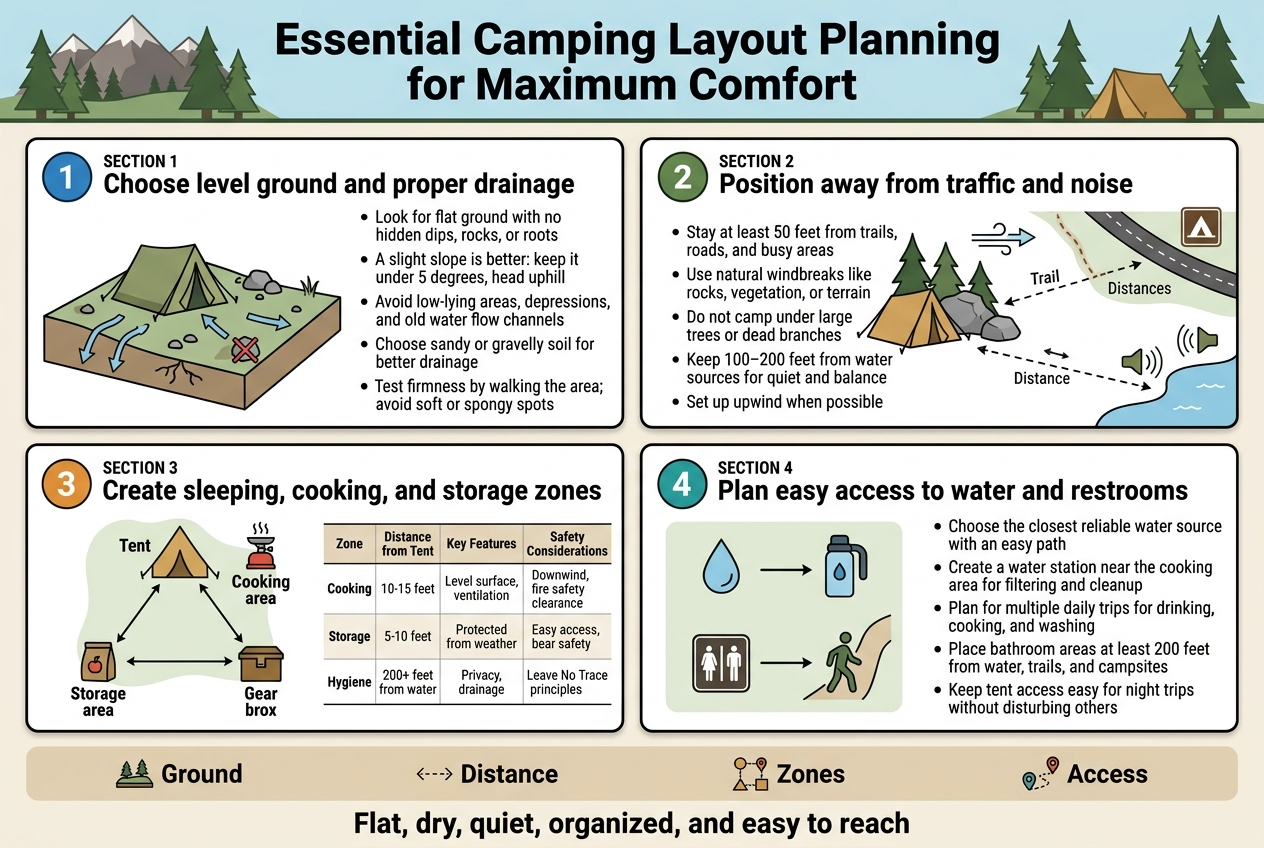 Essential Camping Layout Planning for Maximum Comfort