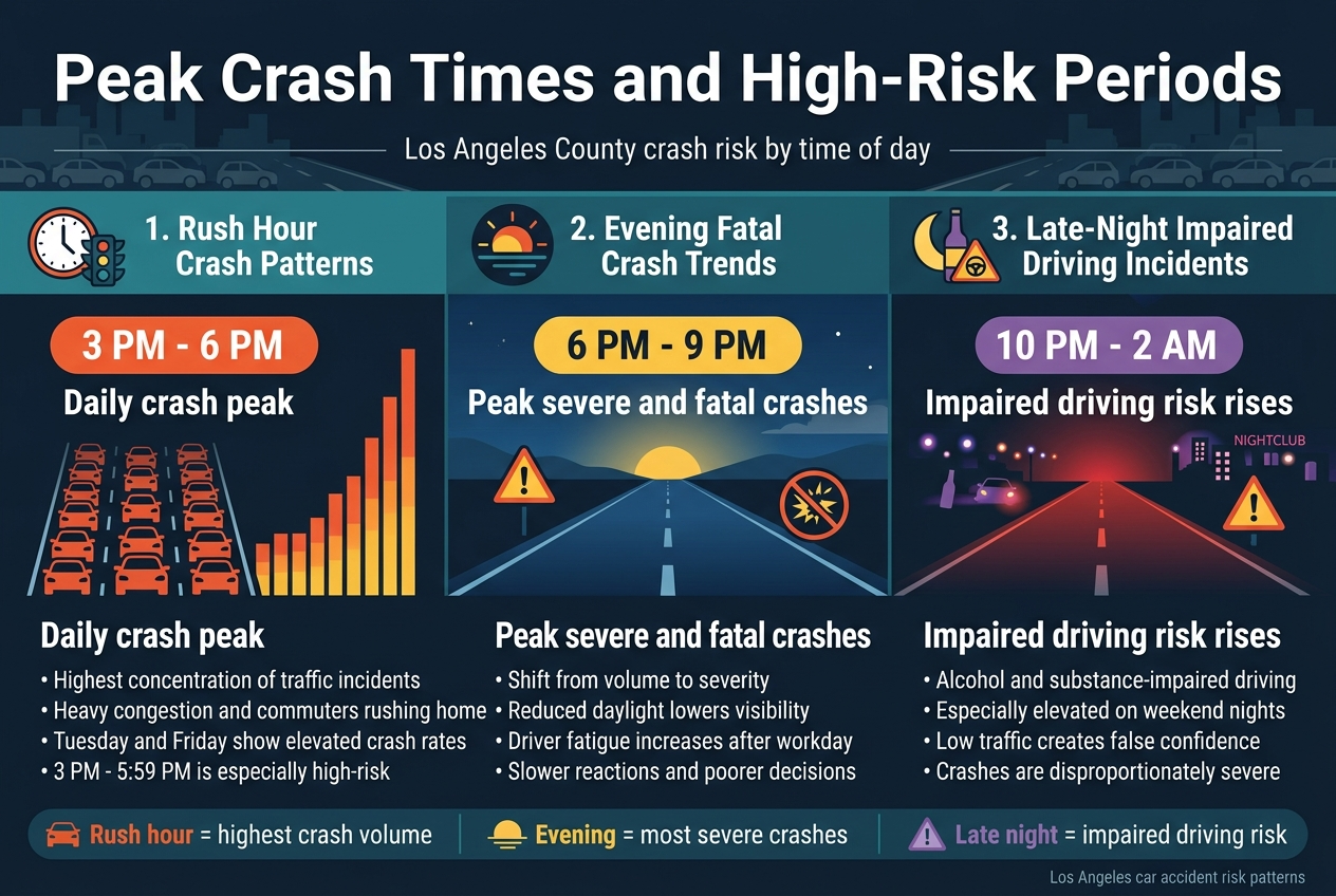 Peak Crash Times and High-Risk Periods