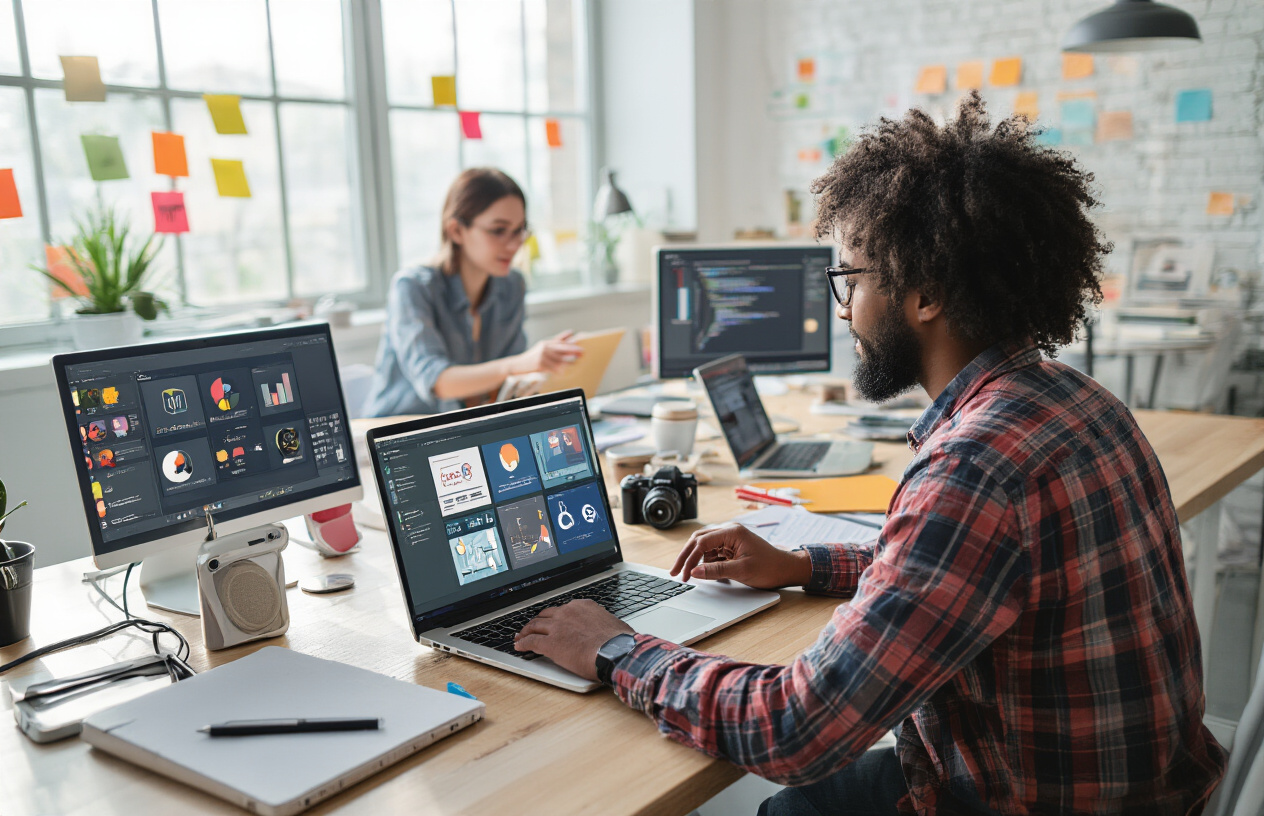 Online course platform interface showing automated student enrollment and sales funnels.