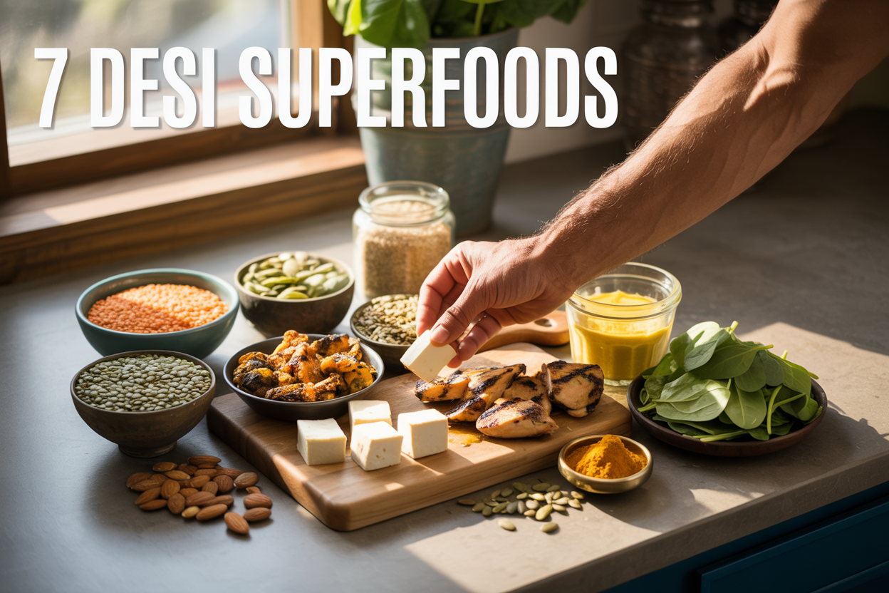 7 Desi Superfoods That Build Muscle Faster Than Protein Powder