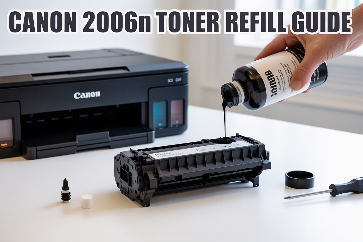 Đổ mực máy in canon 2006n