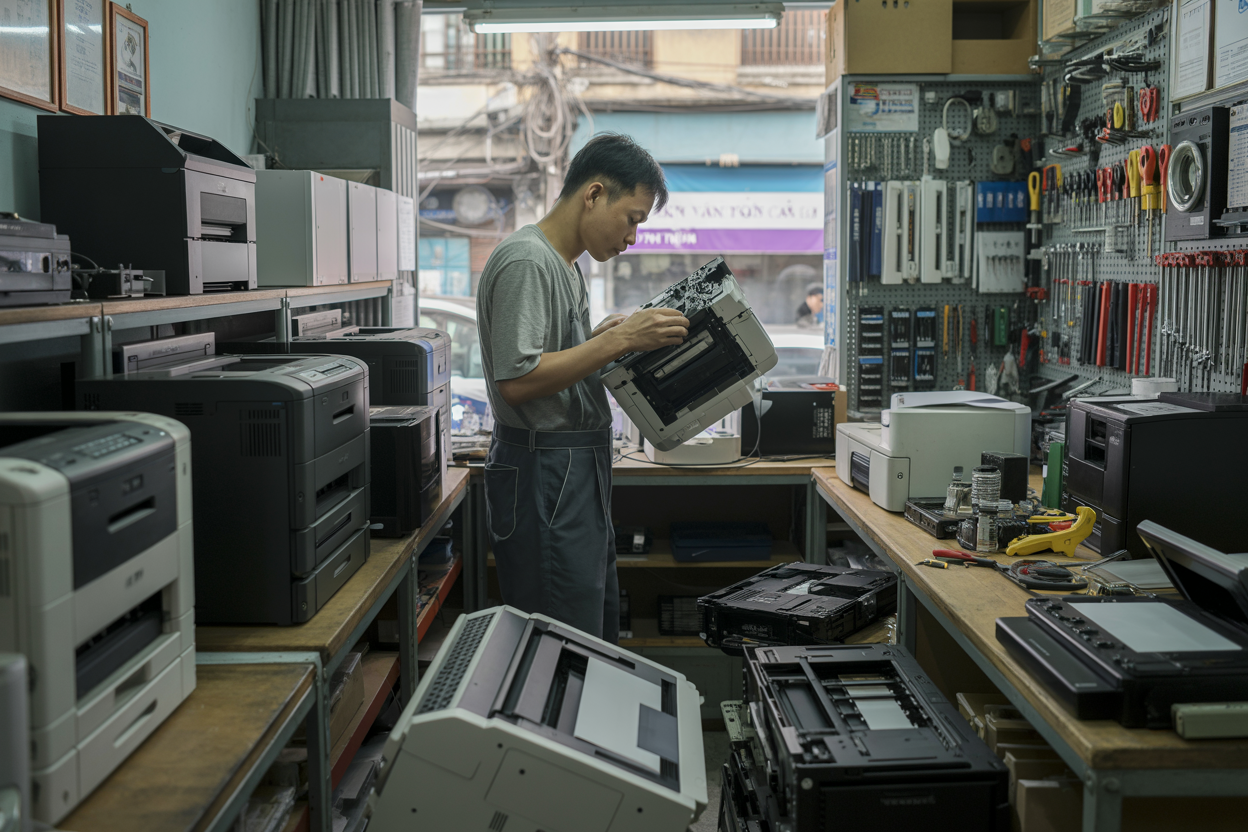 Sửa máy in phố Thái Hà Hà Nội