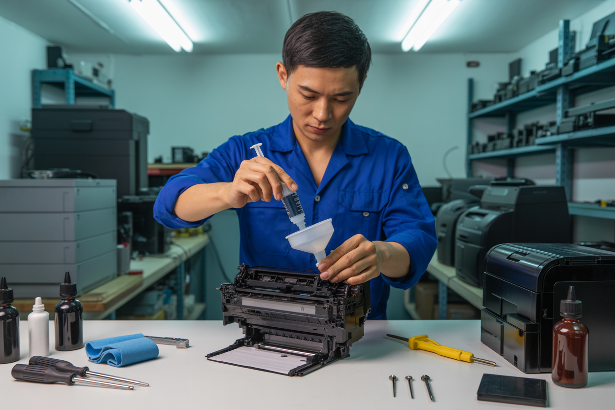 Đổ mực máy in tại Đa Sỹ