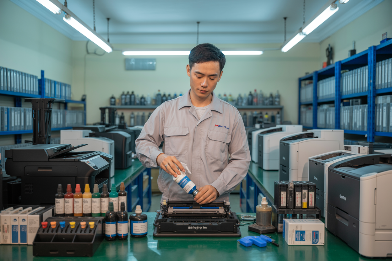 Đổ mực máy in tại Hà Trì cửa hàng gần nhất