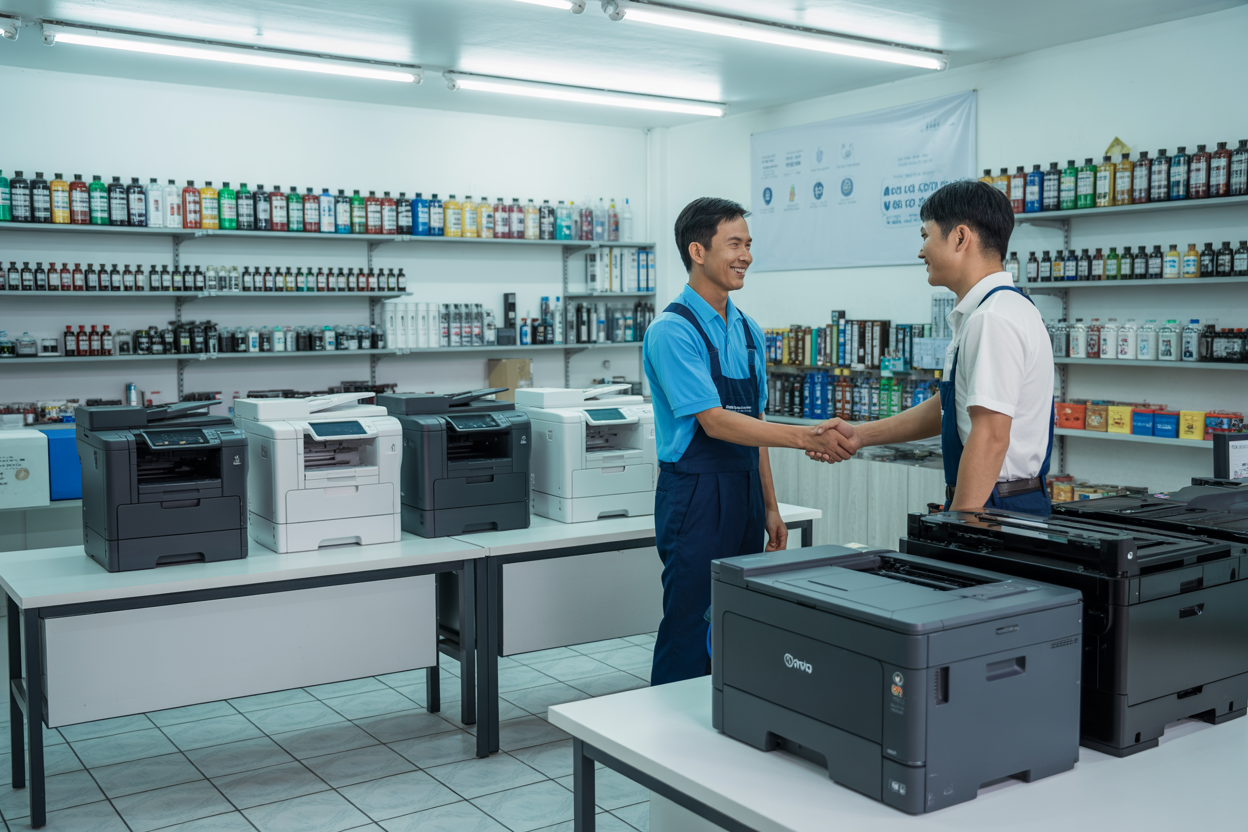 Đổ mực máy in tại Trần Phú Hà Đông cửa hàng uy tín
