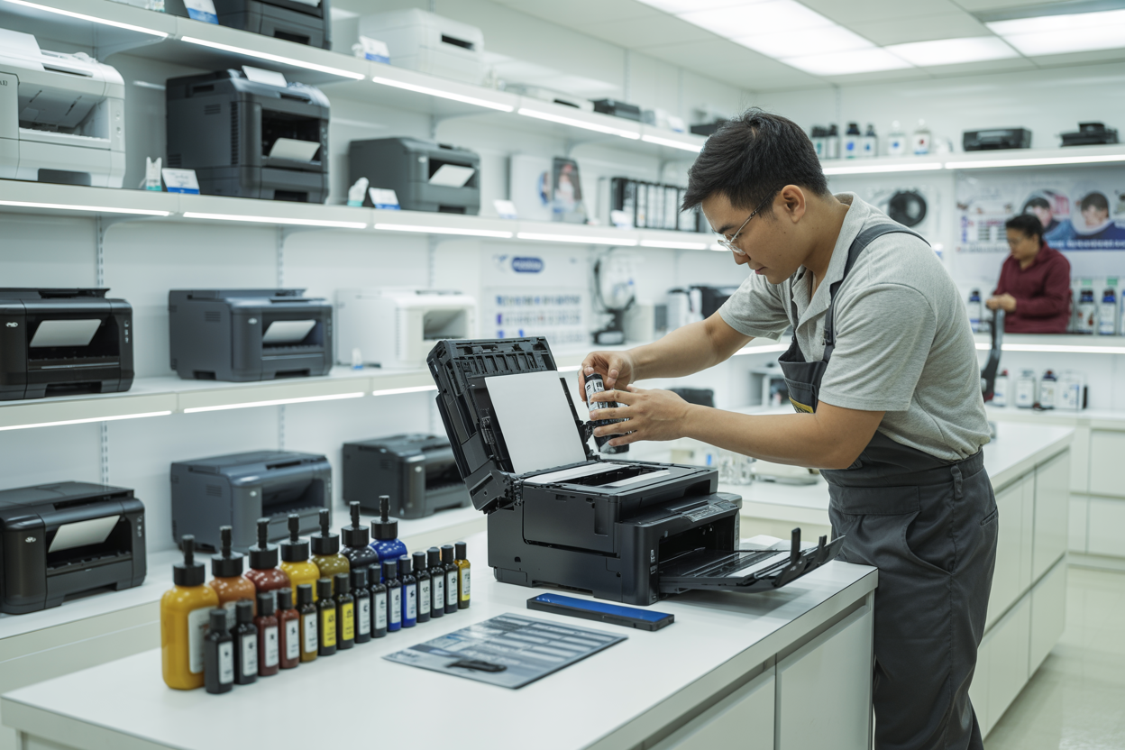 Dịch vụ đổ mực máy in tại Dương Đình Nghệ