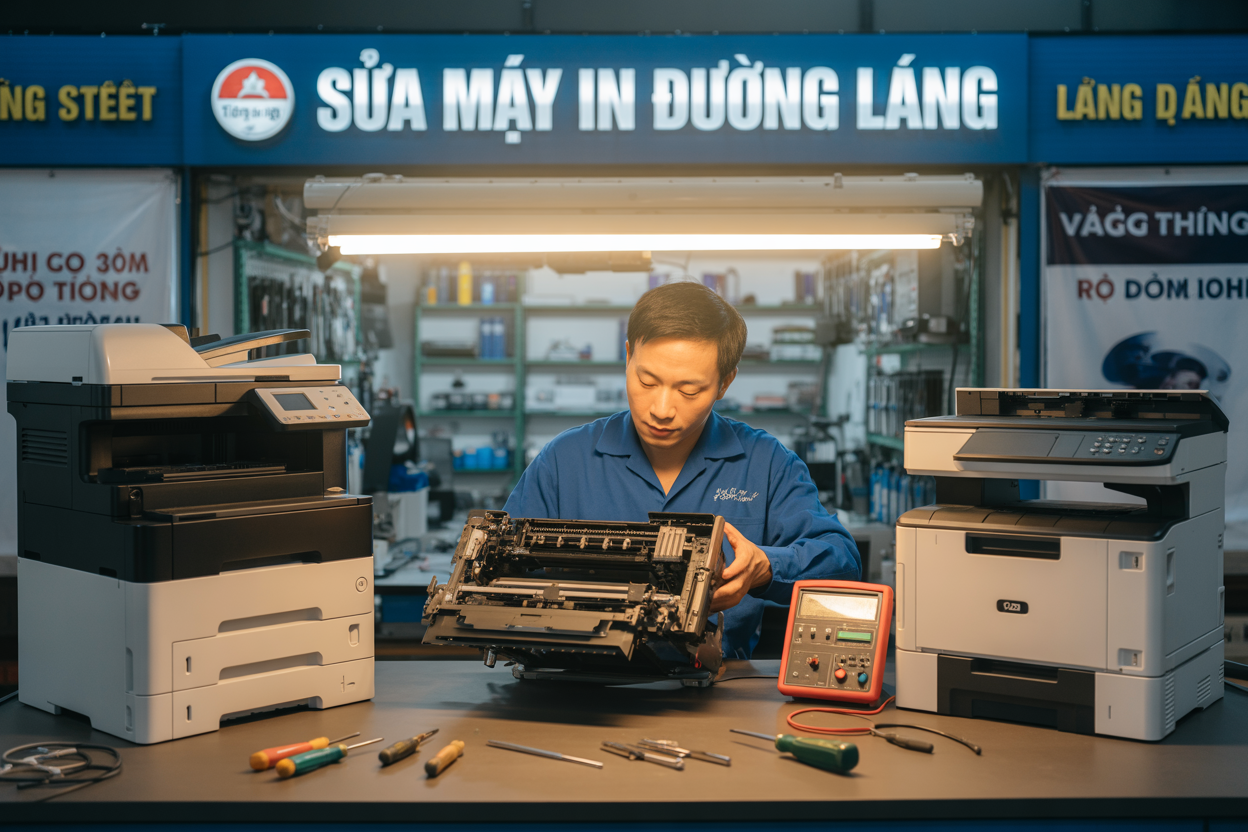 sửa máy in tại đường Láng Hà Nội