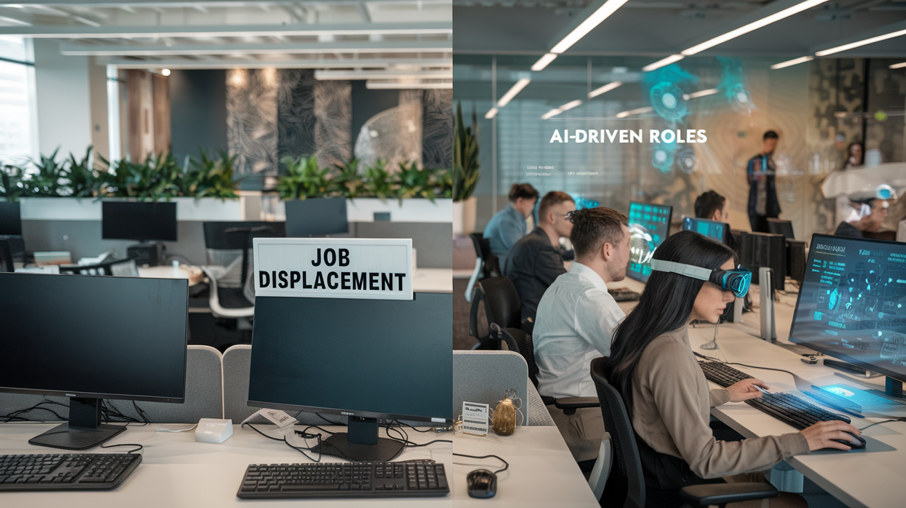 Job Displacement and Creation in the AI Era
