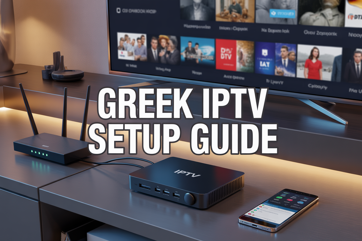Greek IPTV – Εύκολη Ρύθμιση και Άμεση Ενεργοποίηση