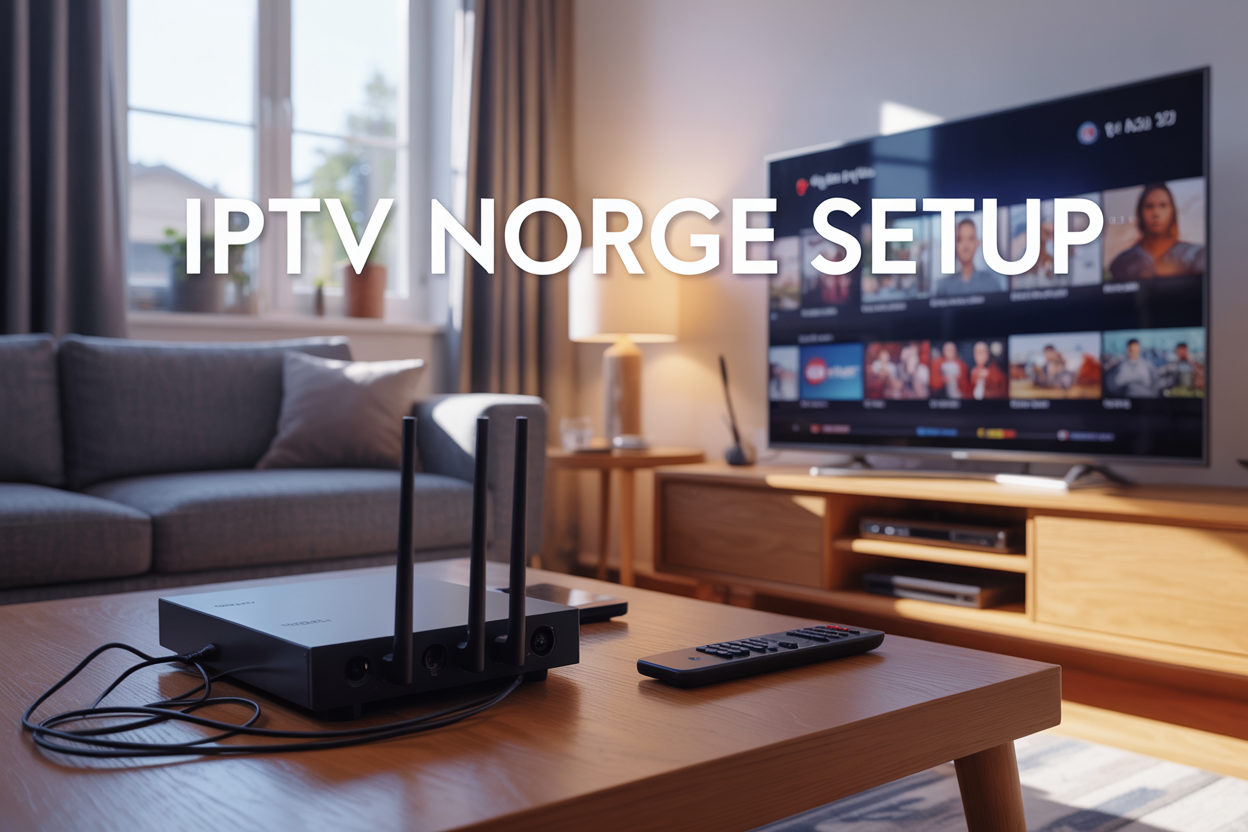  IPTV Norge : Hva trenger du for å starte med IPTV Norge hjemme?4K