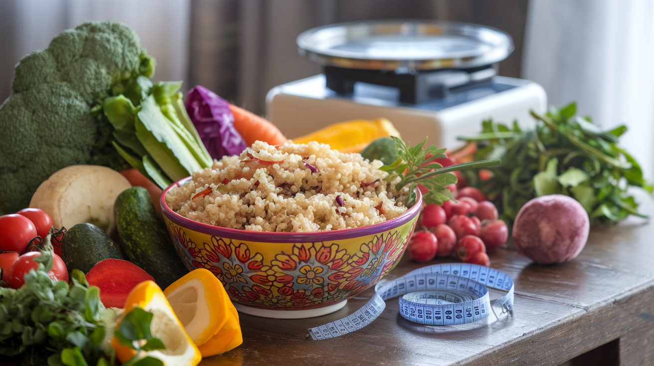 is quinoa goed om af te vallen