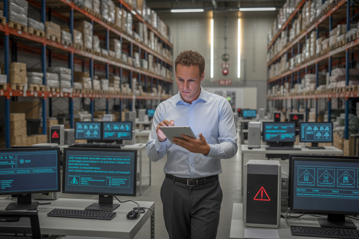Understanding Security Vulnerabilities in Warehouse Management Systems