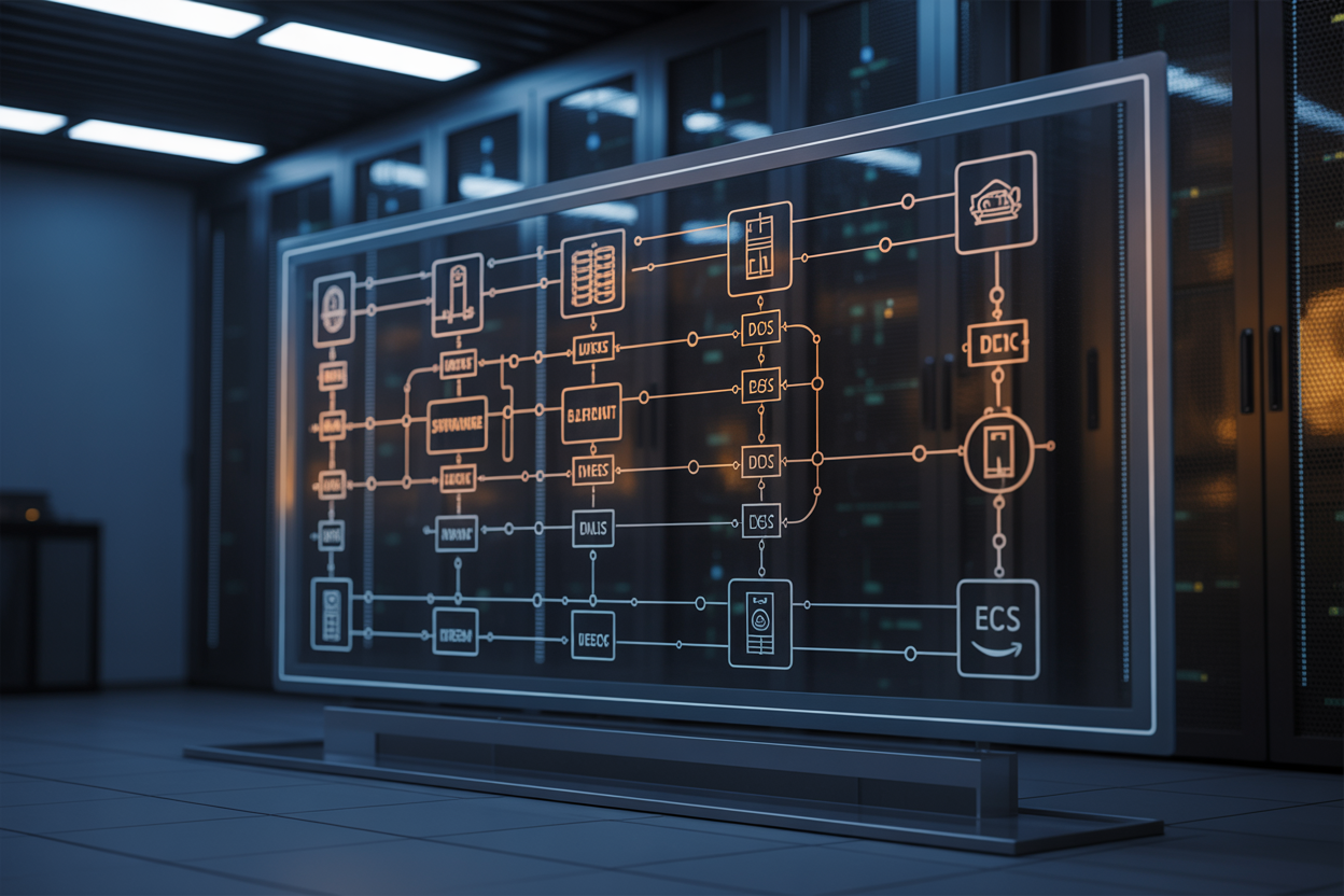 Understanding the HumanGov Architecture on AWS ECS
