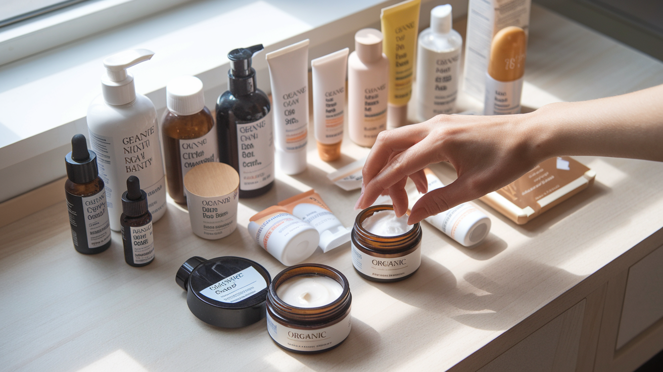 Top organic beauty products for sensitive skin