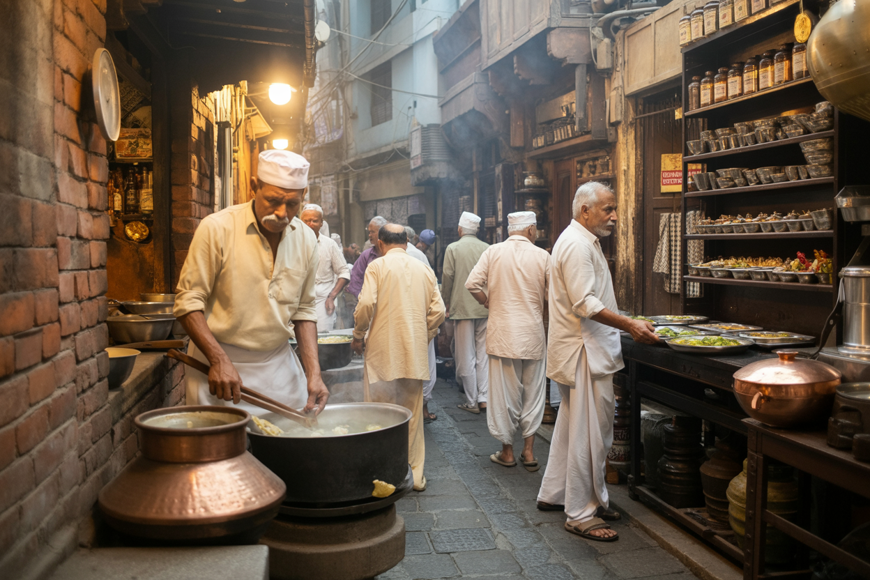 Master Chefs and Recipe Guardians of Old Delhi