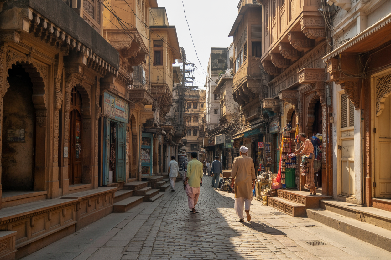 Navigating the Labyrinthine Streets of Old City