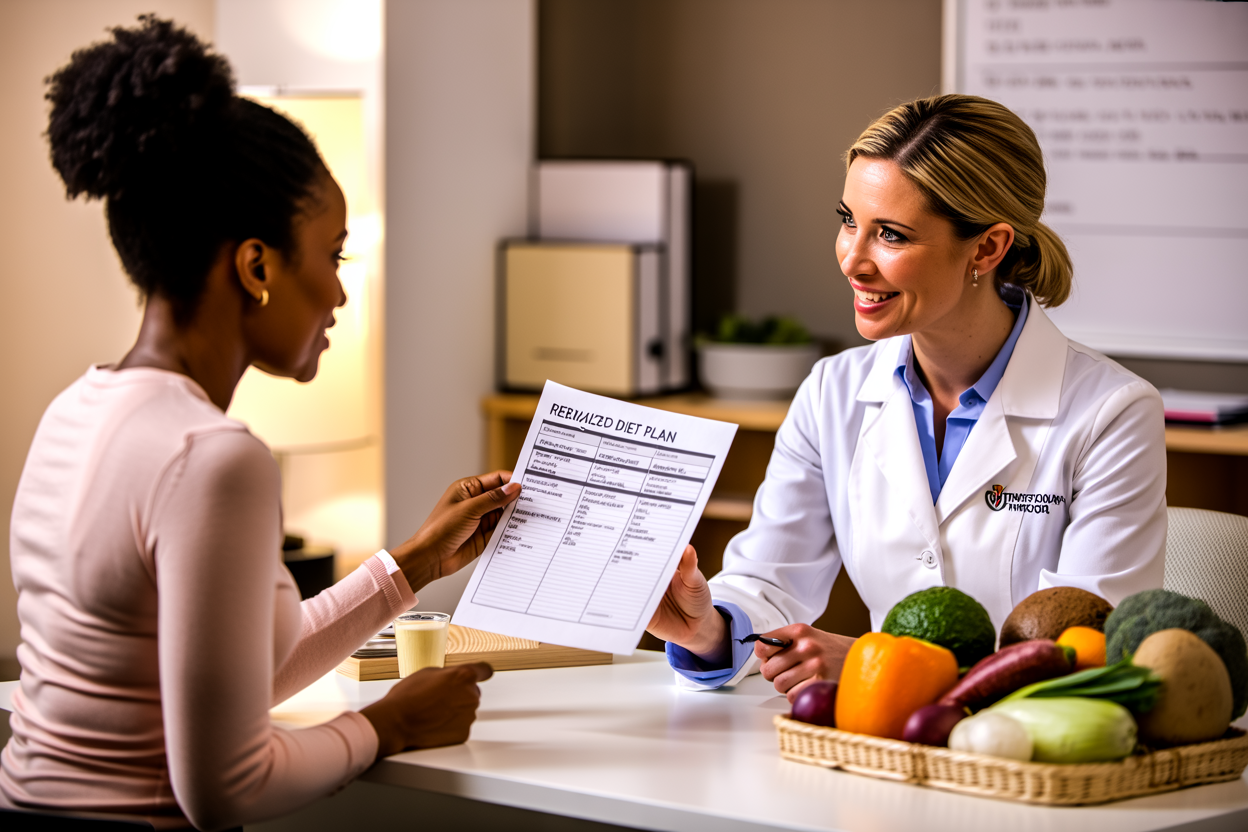 How Professional Guidance Improves Diet Success