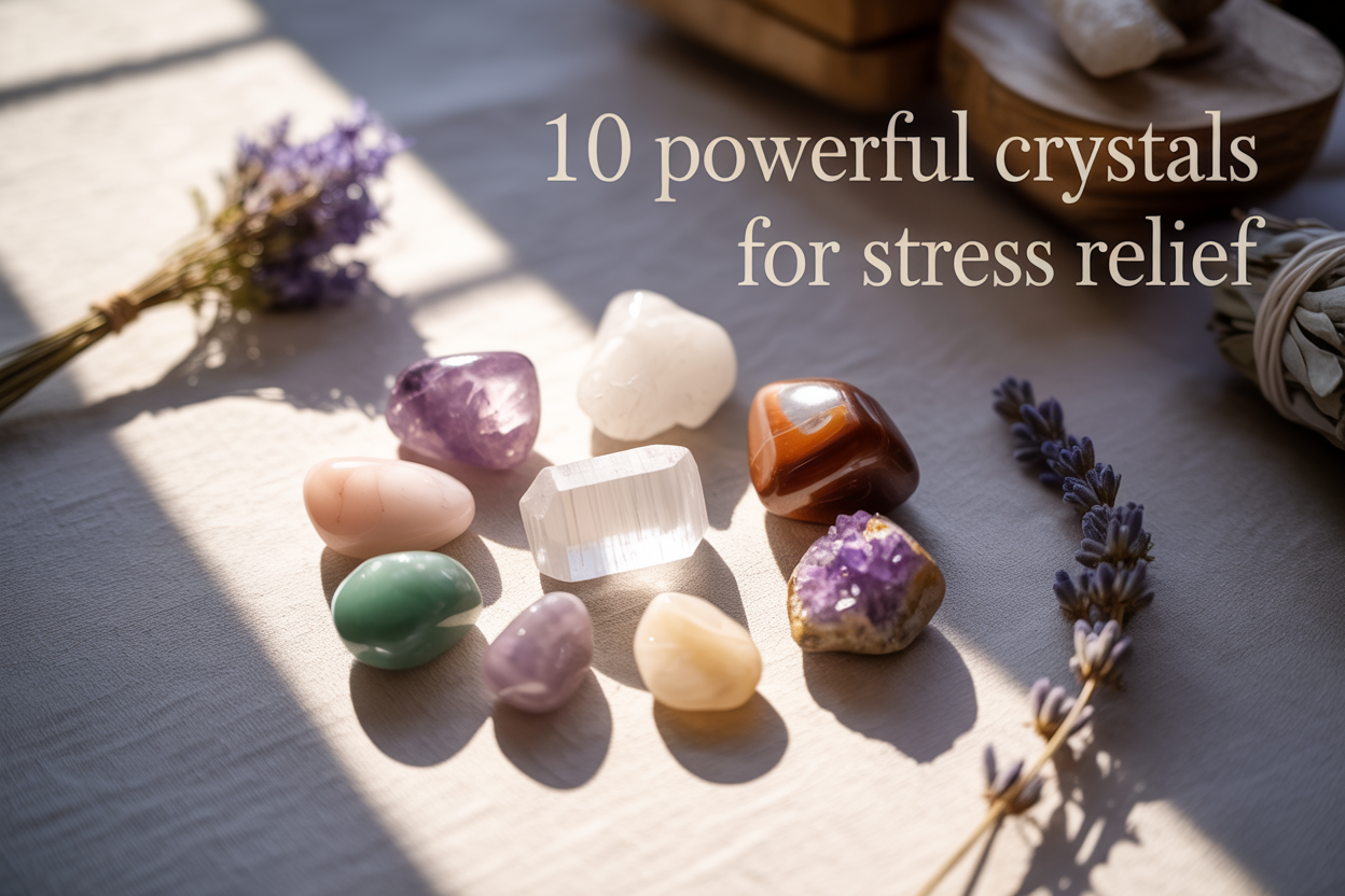 10 Powerful Crystals for Stress Relief and Inner Peace