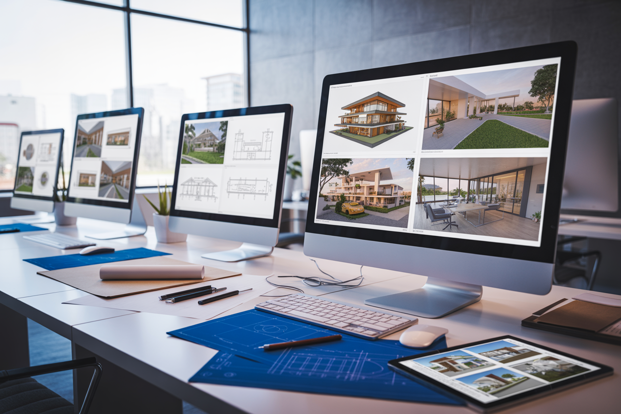 Comprehensive Service Portfolio of Modern Online Architecture Firms