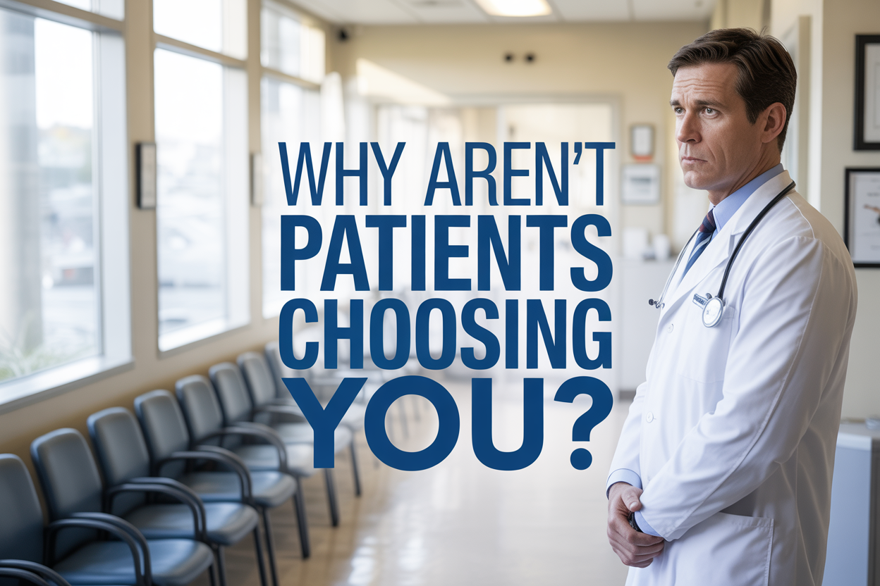 You’re a Great Doctor — So Why Aren’t Patients Choosing You?