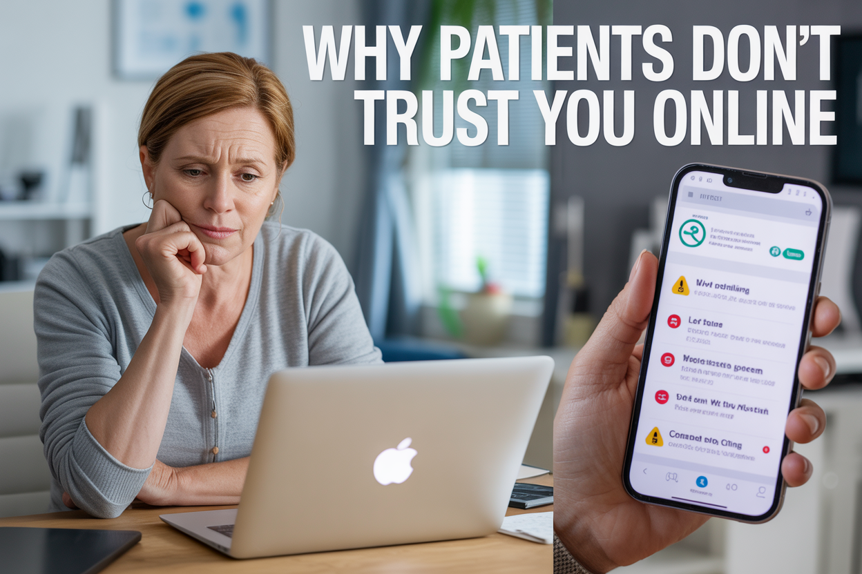 Patients Don’t Trust You Online — Here’s Why