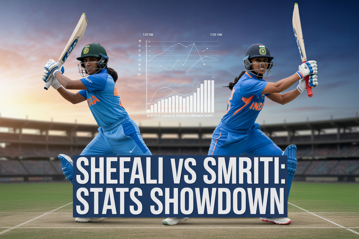 Shefali Verma vs Smriti Mandhana Stats 2025
