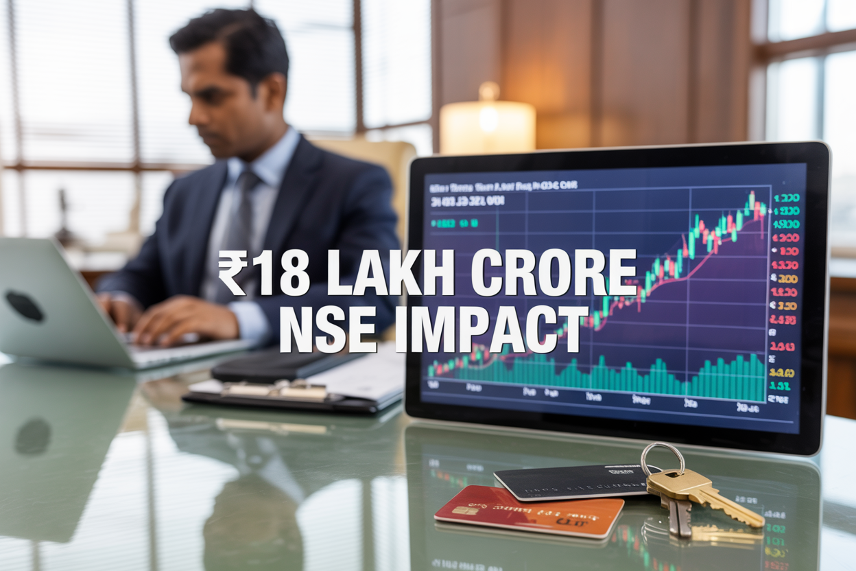18 Lakh Crore Raised on NSE