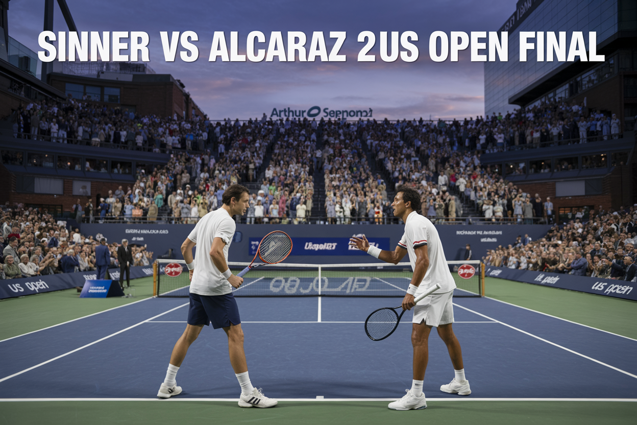 Jannik Sinner Vs Carlos Alcaraz US Open Final