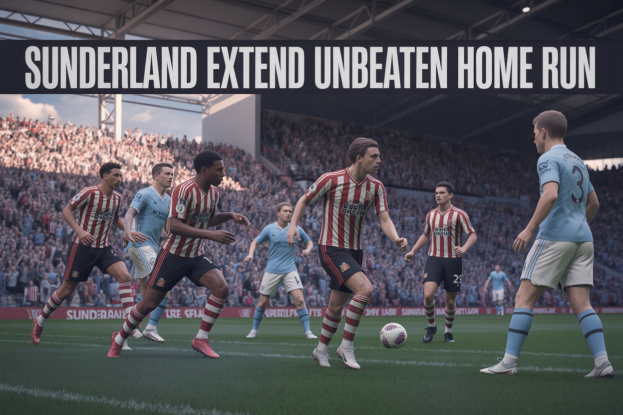 Sunderland Unbeaten Home Run vs Man City