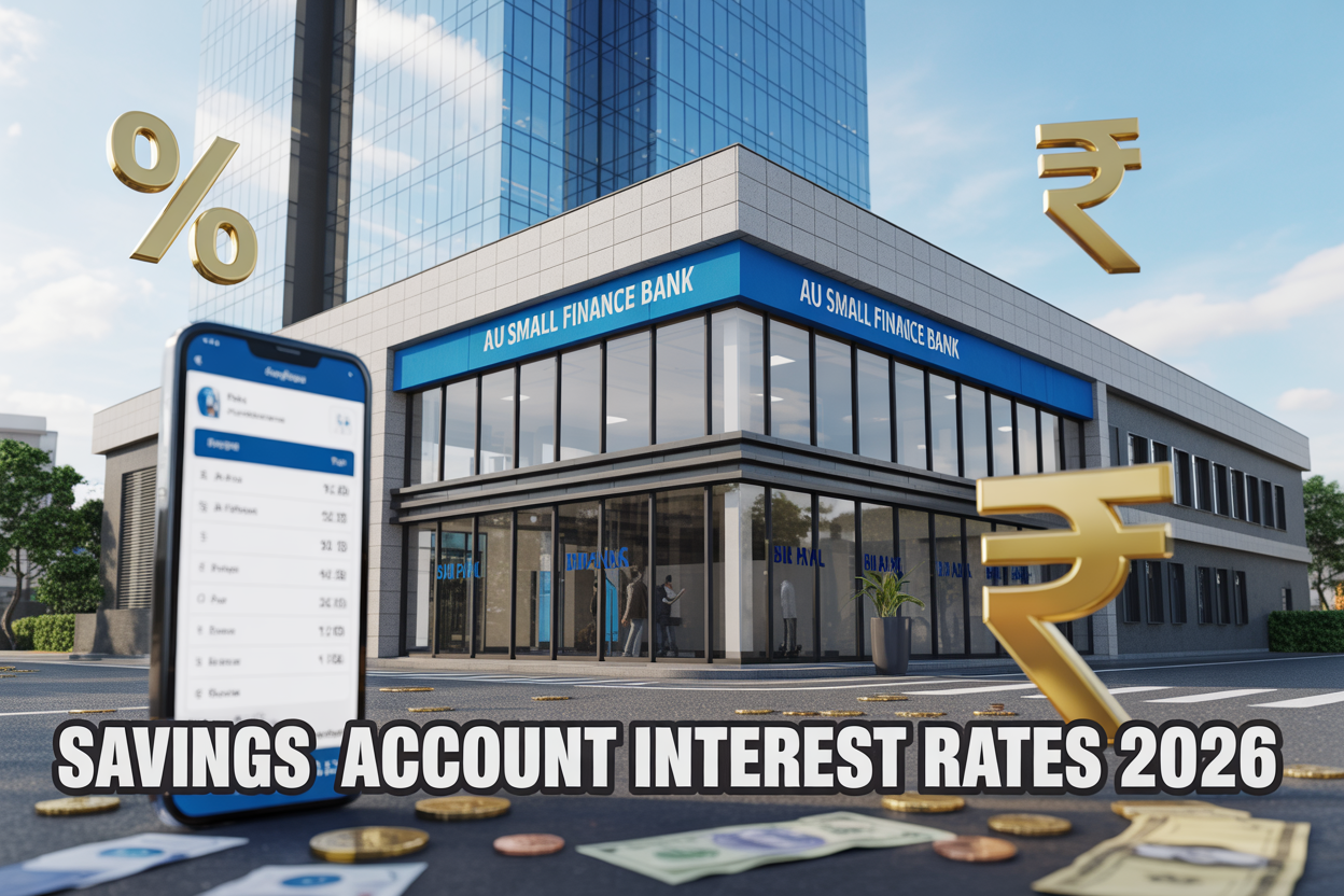 AU Small Finance Bank Savings Account Interest Rate